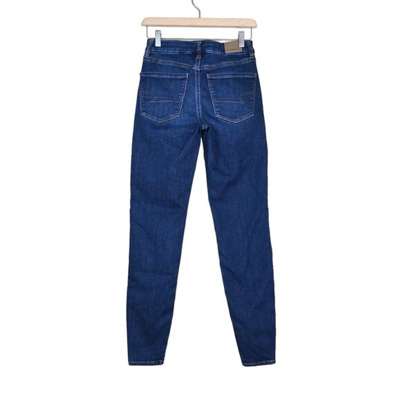 American Eagle Womens 2 Long Next Level Stretch Curvy High Rise Jegging - Picture 2 of 11